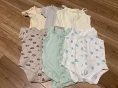 ベビー肌着 6着セット サイズ70cm