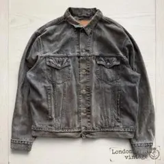 91年製 Levi’s 70503 ブラック希少XL#929