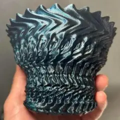 3Dプリンター鉢 植木鉢 作家鉢 アガベ パキポディウム 塊根 植物 495
