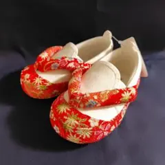 七五三　草履風スリッポン14.0cm　草履風　上履き