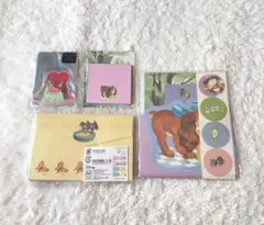 ディズニー　わんわん物語　レターセット　メモ帳　ステッカー
