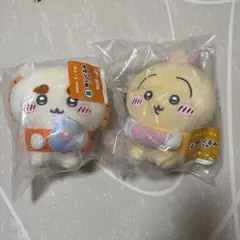 エニマイくじ ちいかわ ぬいぐるみ うさぎ シーサー　2点セット