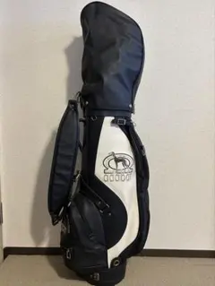アダバッド　キャディバッグ 黒/白　adabat 他社ゴルフクラブセット