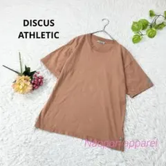 DISCUS ATHLETIC 半袖　Tシャツ クルーネック　ライトブラウン　Mのサムネイル