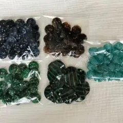プラスチックビーズセット 5パック