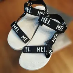 MEI スポーツサンダル ホワイト Lサイズ 約24cm
