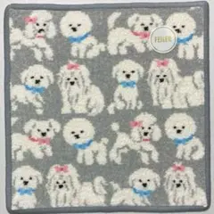 完売品❤️モフモフワンチャン✨フェイラー❤︎フォロワー様限定❤︎ハンカチ