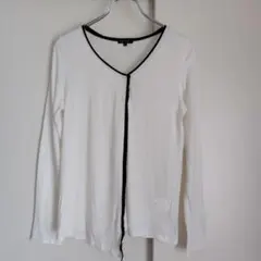 INDIVI インディヴィ 長そでブラウス Tシャツ カットソー バイカラーのサムネイル
