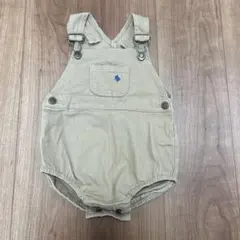 POLO ベージュ オーバーオール 80cm
