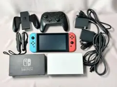 NintendoSwitch本体バッテリー強化版 有機ELモデルドッグ プロコン