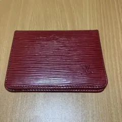 極美品】Louis Vuitton ヴィトン タイガ カフスケース 赤紫 - メルカリ