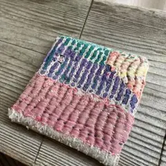 No.395 ヴィンテージカンタキルト(ラリーキルト)のコースター