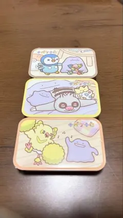 プチ缶コレクション　ポケモン　十ポケ十色　ポッチャマ メタモン 3個