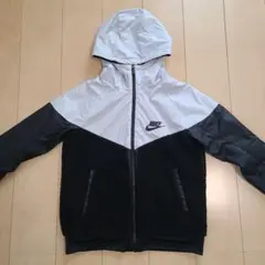 Nike フリースジャケット L ホワイト/ブラック　レディース