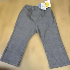 moujonjon グレンチェック パンツ 90cm