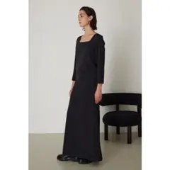 RIM.ARK ショルダータックロングドレスのサムネイル
