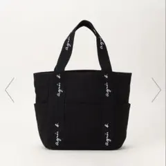 agnes b.　アニエスベー　トートバッグ　ブラック　Mサイズ