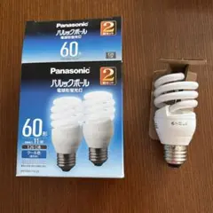 1個のみ Panasonic パルックボール 60形 11W E26