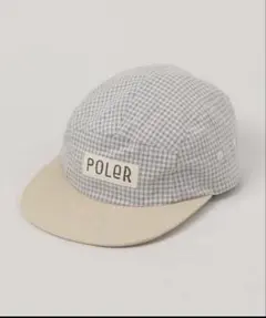 完売 POLeR/ポーラー ミニチェック柄/5パネルジェットキャップのサムネイル
