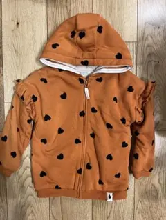 NEXT ⭐︎ハート柄　ボアパーカー　キッズ