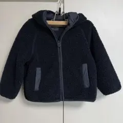 ZARA kidsネイビー フリースボアジャケット