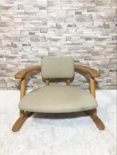 無限工房◾️かに座椅子 ローチェア 福竹産業 木製家具 リラックスチェア かに座椅子 無限工房◾️かに座椅子 ローチェア 福竹