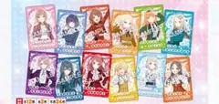 学園アイドルマスター クリアカード全12種　セブンイレブン