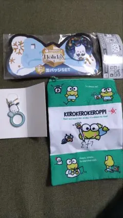 サンリオ けろけろけろっぴ バラエティーコレクション　ぷちリング　ポチャッコ