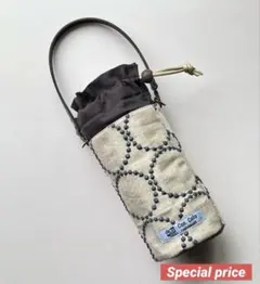 SALE【再販】持ち手付きＭサイズボトルケース ミナペルホネン生地使用ta-bg