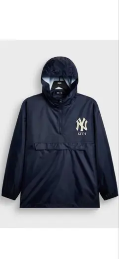 KITH New York Yankees Oliver Parka ネイビー