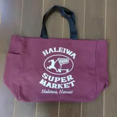 HALEIWA SUPER MARKET トートバッグ　ハワイ　現地購入