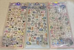 最安値　オバケーヌ　ボンボンドロップシール３枚 食べ物と海の生き物とオバケ