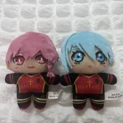 ブルーロック展 黒名蘭世 氷織羊 ぬいぐるみマスコット