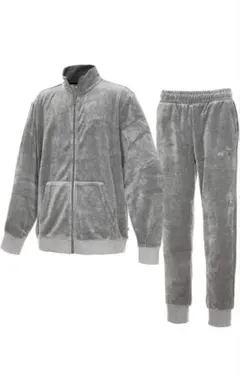 プーマ（PUMA） ESS+ベロアジャケット&ロングパンツ