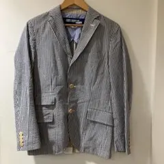 超美品 サウスウィック シップス別注USA製シアサッカージャケット 34REG 超美品 サウスウィック シップス別注USA製シアサッカージャケット