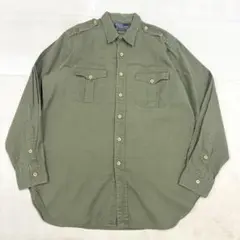 デニムシャツ 長袖 シャツ