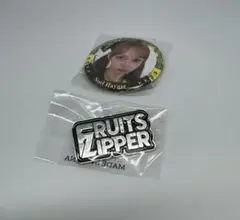 FRUITS ZIPPER ランダムカプセル 缶バッジ　早瀬ノエル　ピンバッジ