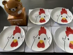 リラックマ ふた付きお椀 ＆ からあげクン 皿 5枚セットのサムネイル