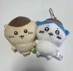 ハチワレ くりまんじゅう ちいかわ ぬいぐるみ マスコット セット 新品