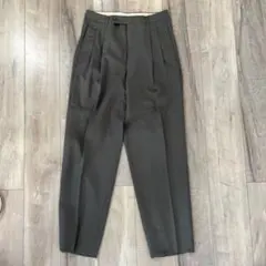 ARTIGIANO カーキスラックス プリーツ入