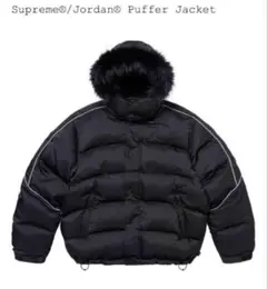 Supreme x Jordan Puffer Jacket 黒S新品未使用 Supreme Jordan Puffer Jacket Black Men's - FW24 - US
