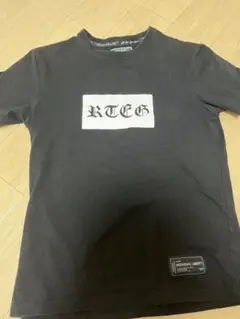 RTEG RETRO ENGINE ロゴ Tシャツ ブラック S