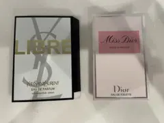 イブサンローラン＆ディオール　香水サンプルセット
