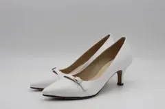 19■新品♪Le Talon ルタロン ポインテッドベルトパンプス(36)