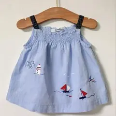 し*り様 familiar ワンピース　チュニック　80センチ