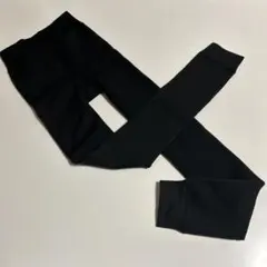 新品未使用　スパッツ　タイツ　レギンス　ズボン下　ボア　裏起毛　黒タイツ