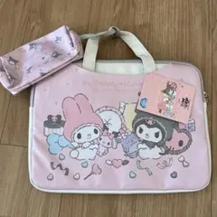 タグ付き新品　マイメロディ クロミ エンジェルポーチ付きマルチケース