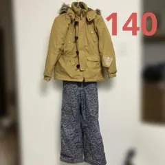 140 スキーウェア オンヨネ 上下セット SUET 140cm つなぎ