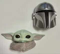 スターウォーズ マンダロリアン フェイスマグネット グローグー - メルカリ