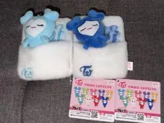 TWICE LOVELYS ぬいぐるみ マスコット 2種セットのサムネイル